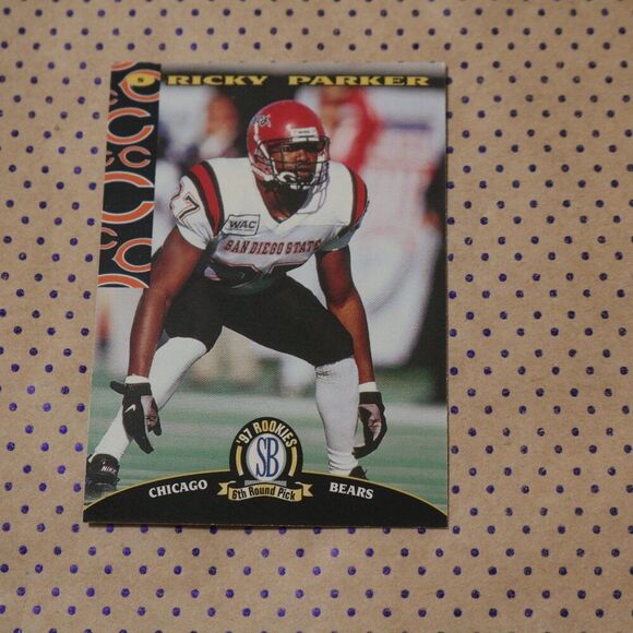 Ricky Parker #23 Football Card - Picture 1 of 2